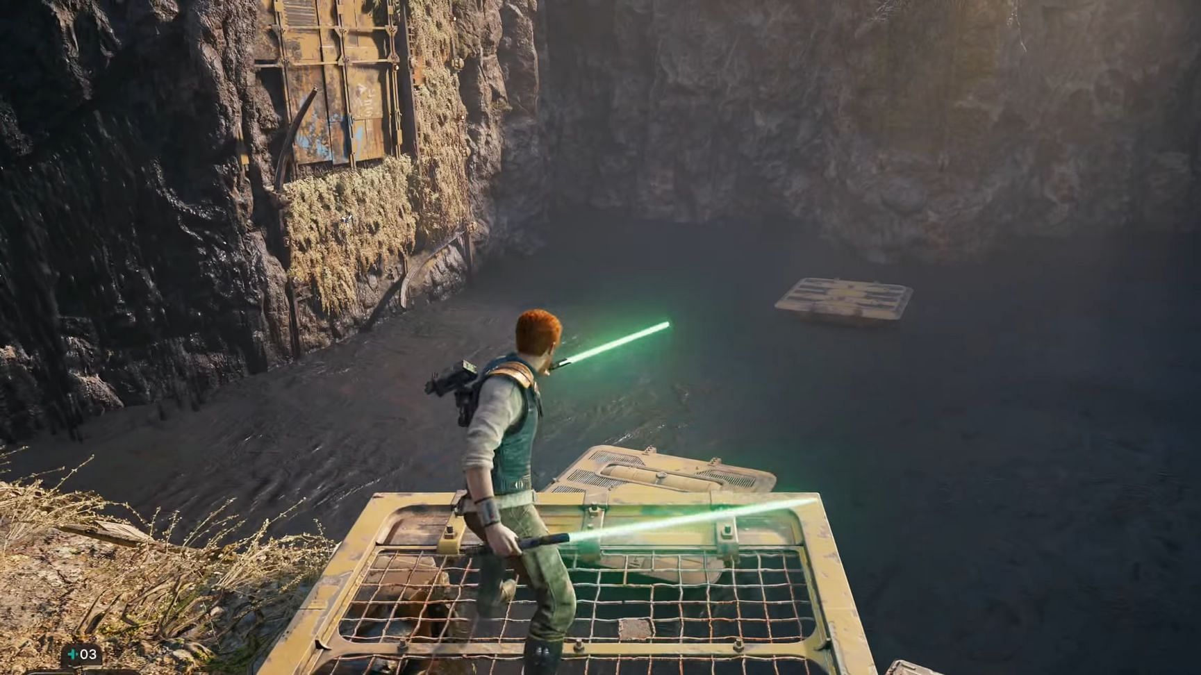 Players will need to jump through a few hoops to cross this area (Image via YouTube: MKIceAndFire)