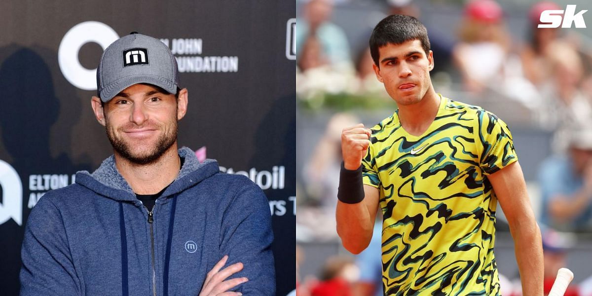 Andy Roddick defended his statements on Carlos Alcaraz