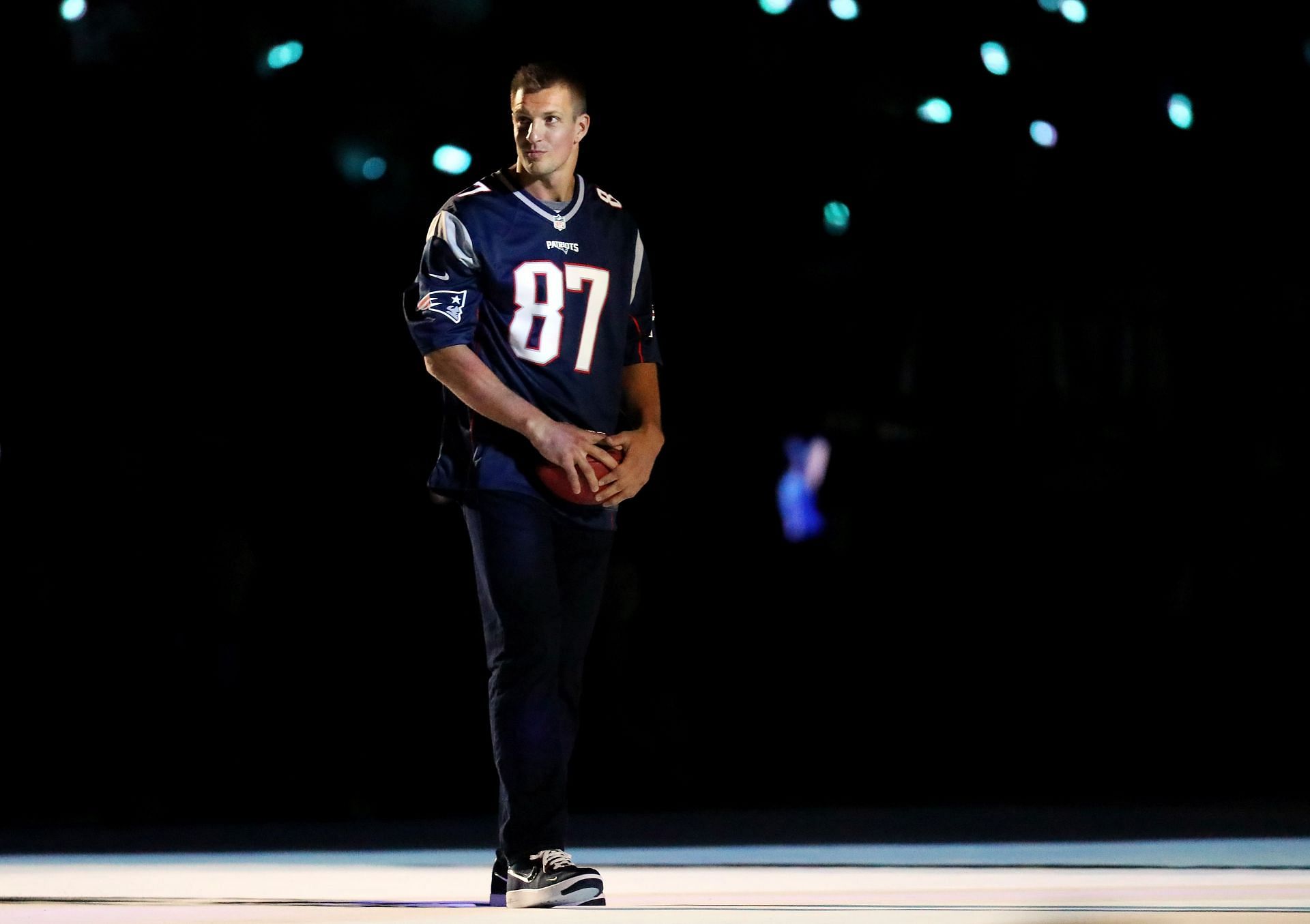 Rob Gronkowski suffered heat for his picture with BiBi Jones