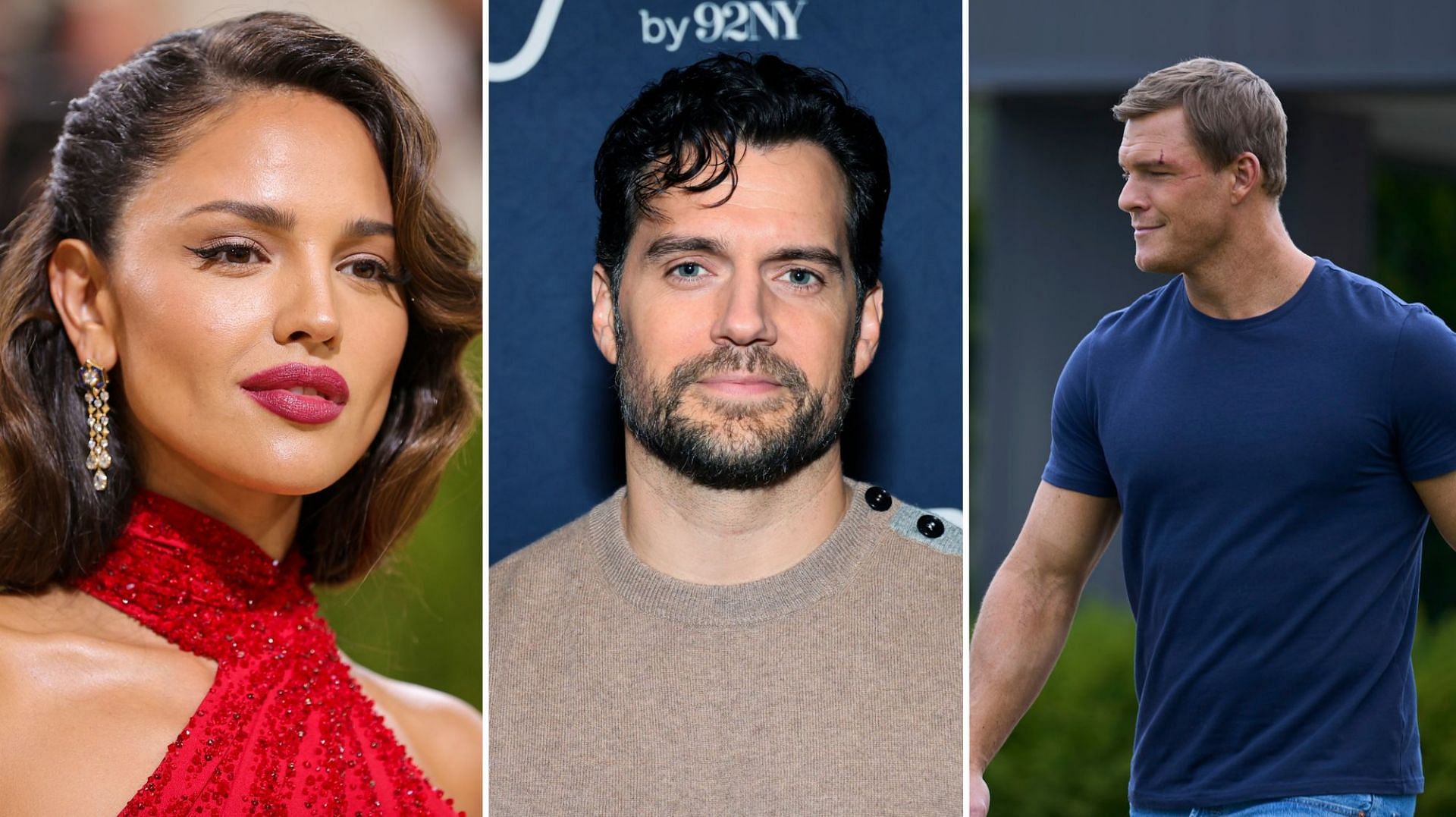 Eiza Gonz&aacute;lez, Henry Cavill and Alan Ritchson set to star in The Ministry Of Ungentlemanly Warfare (Images via Getty/ Amazon Studios)
