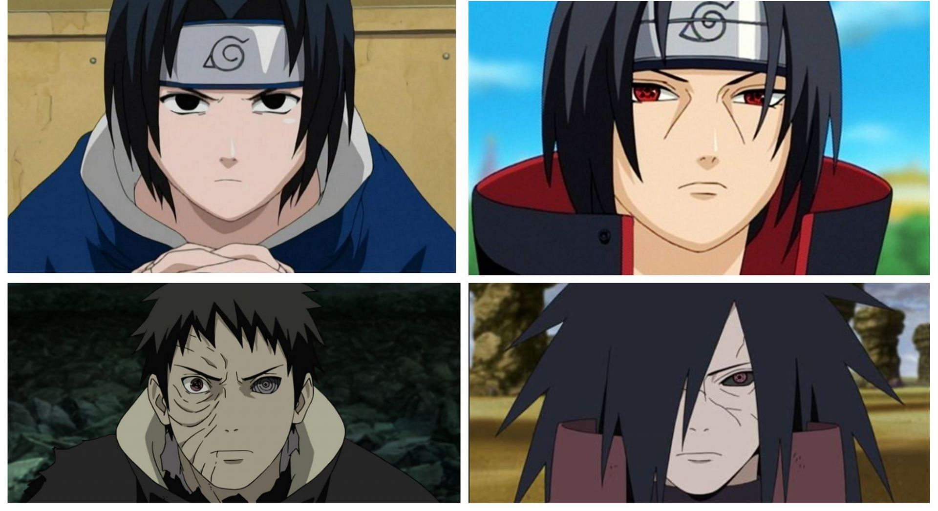 Four Uchiha Clan members (Image via Sportskeeda)