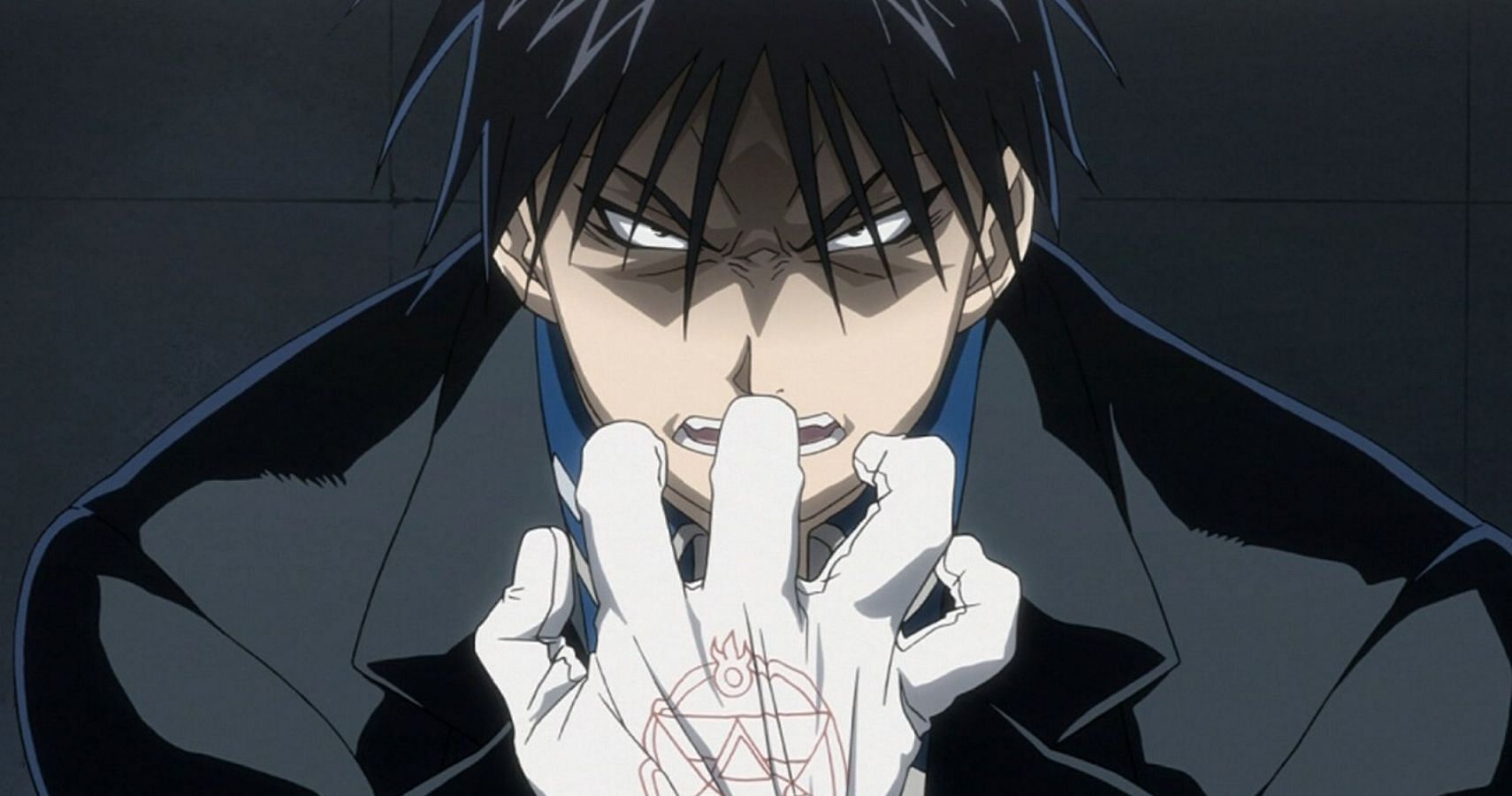 Roy Mustang as seen in Fullmetal Alchemist: Brotherhood anime (Image via Bones Inc.)