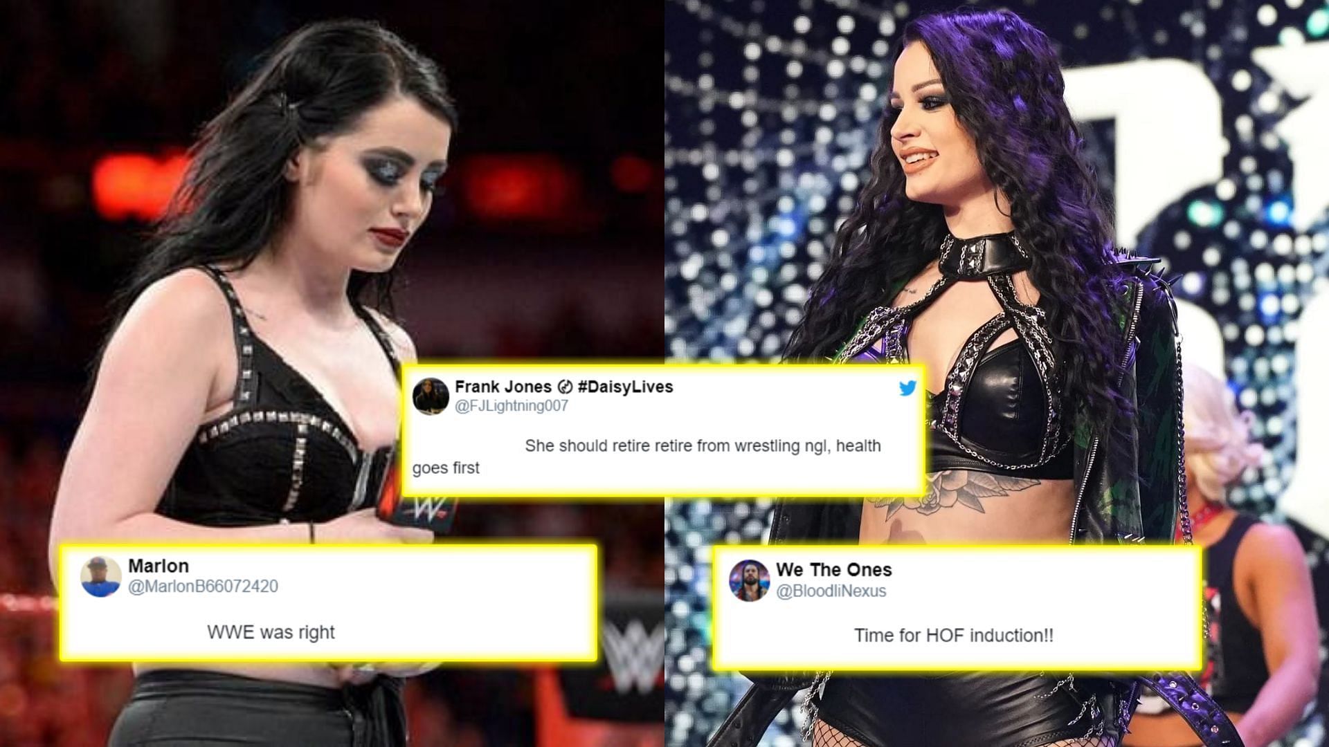 Saraya made her AEW debut at Full Gear 2022