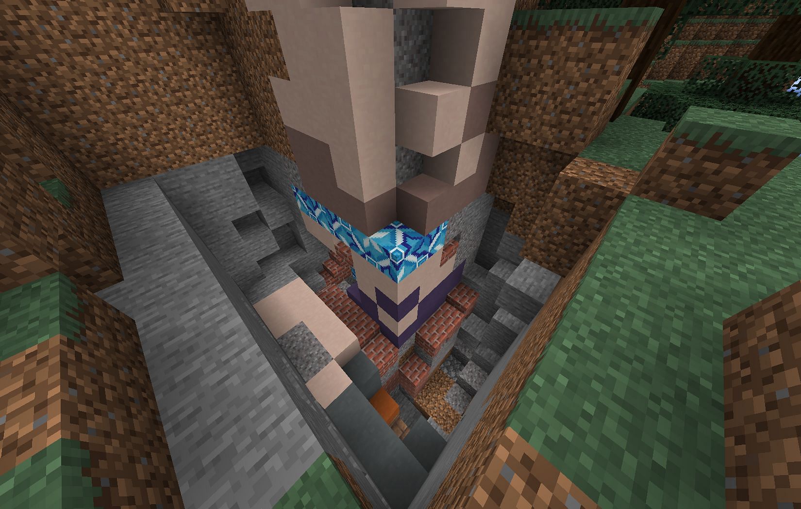 The full structure of trail ruins (Image via Mojang)