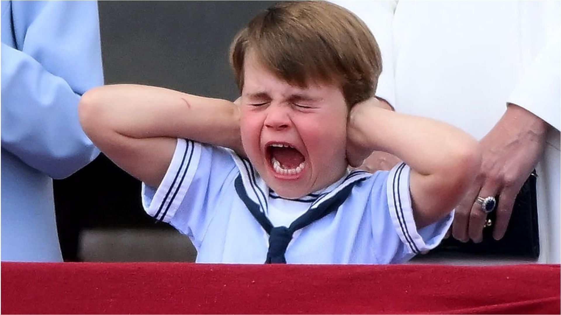 Prince Louis was not supposed to attend the coronation for his behavior at Queen&#039;s Platinum Jubilee in 2022 (Image via Daniel Leal/Getty Images)