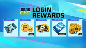 Free Fire MAX OB40 update Login Rewards: Get free vouchers, room card, and more