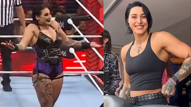 Photo: Rhea Ripley chokes superstar at WWE live event