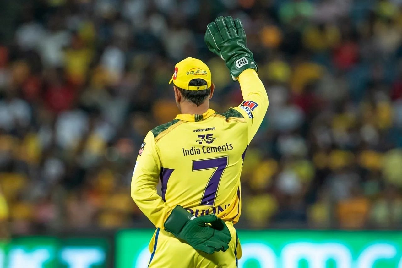 Dhoni led CSK to their 10th IPL final after victory against GT in Qualifier 1 (Pic Credits: InsideSport)