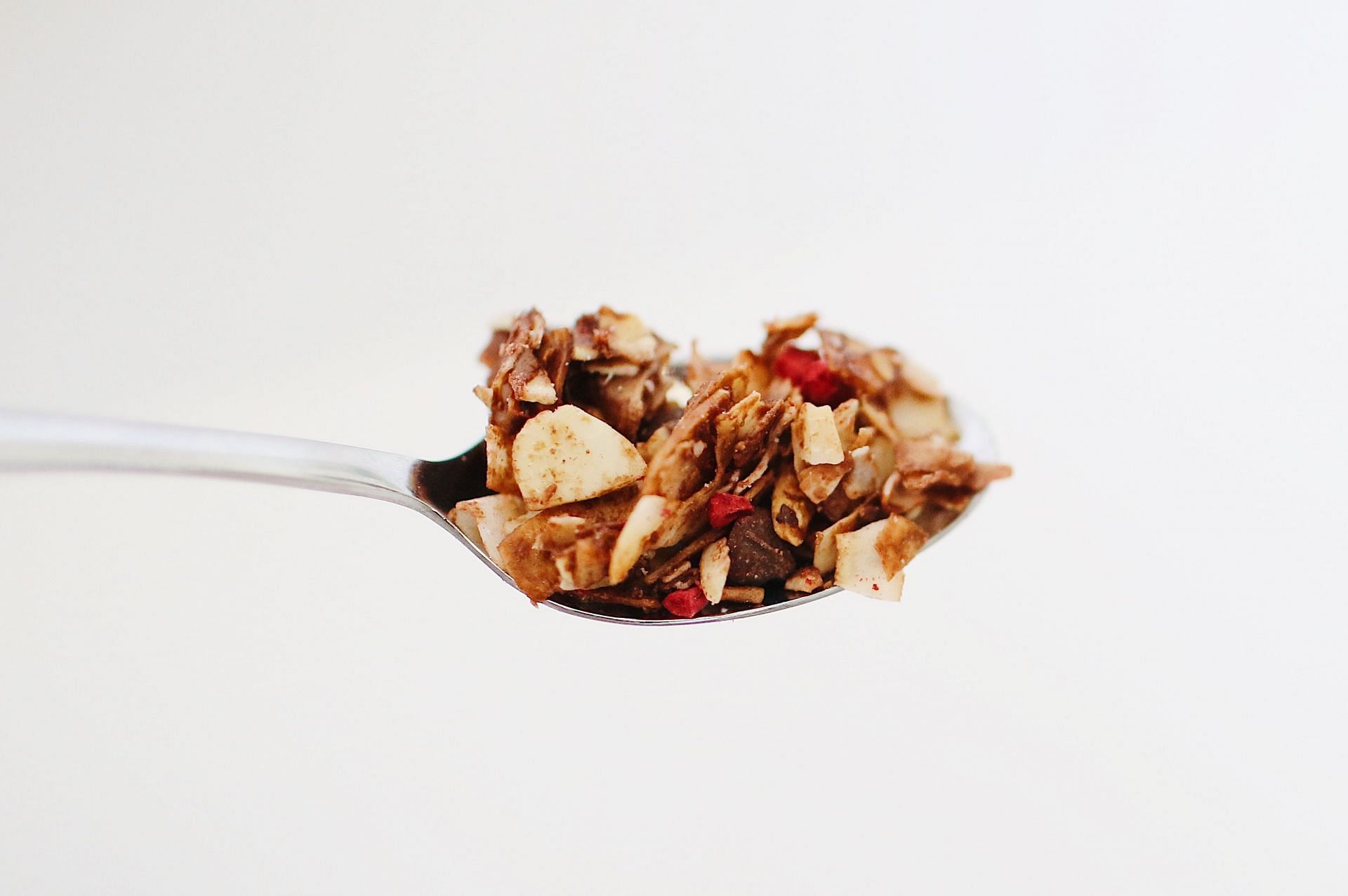 Pairing cereals with nuts and seeds can make them more nutritious (Image via Unsplash/Fallon Michael)
