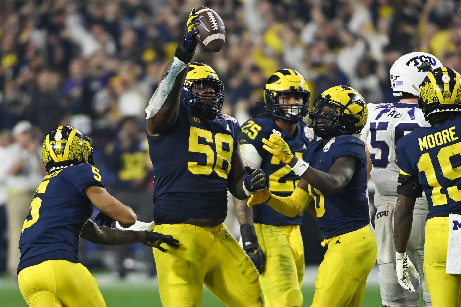 Vrbo Fiesta Bowl - Michigan v TCU