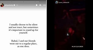 Athiya Shetty breaks silence after reports of KL Rahul being spotted at an adult-themed nightclub in the UK