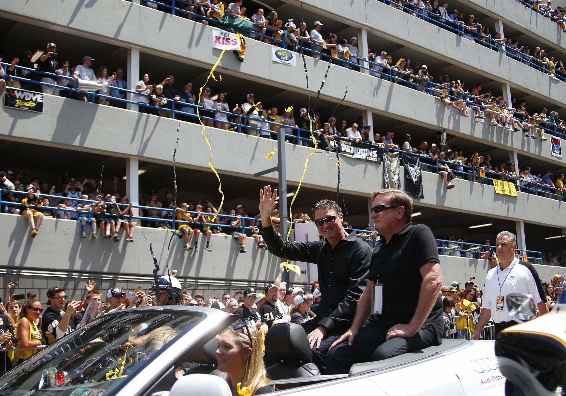 Mario Lemieux and Ron Burkle