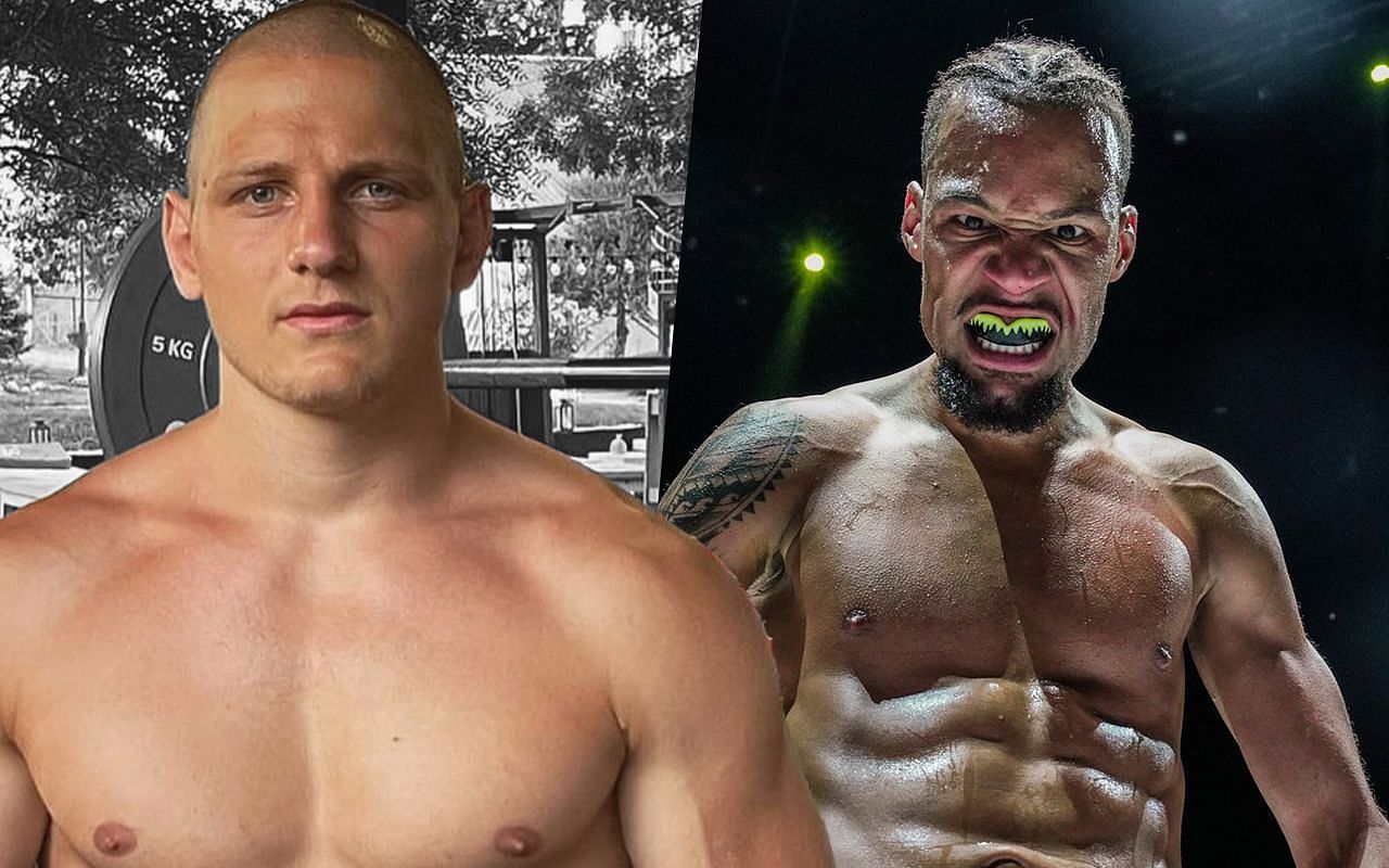 Dmitry Menshikov (Left) faces Regian Eersel (Right) at ONE Fight Night 11
