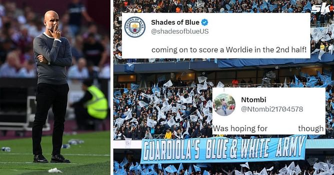 “Coming on to score a worldie in the second half” – Manchester City fans insist 32-year-old star deserved to start against Real Madrid