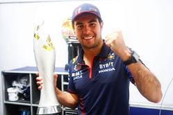 Why Sergio Perez went quicker after clipping the wall at 2023 F1 Azerbaijan GP?