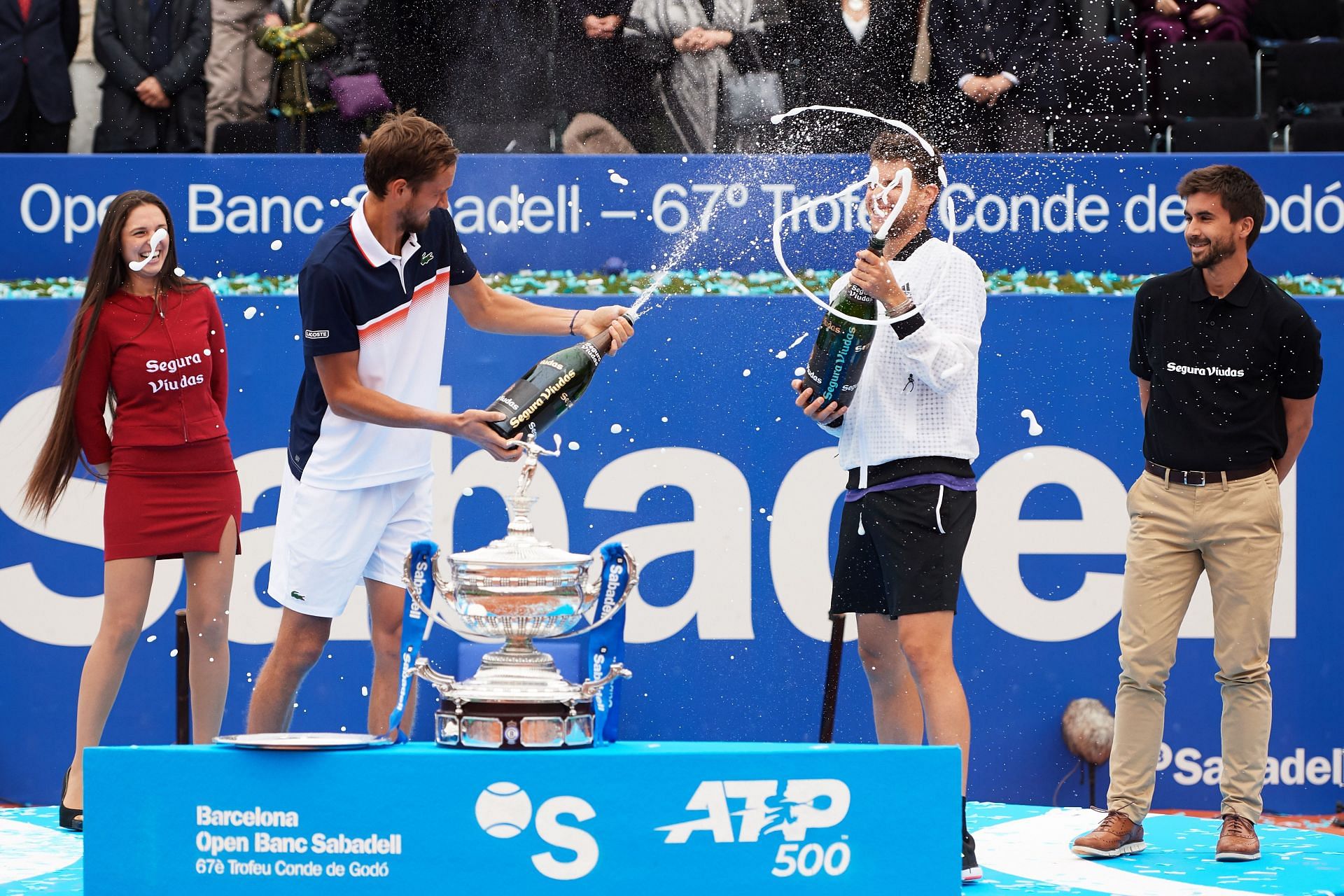 A runner-up finish against Dominic Thiem at 2019 Barcelona Open is Medvedev&#039;s best claycourt result