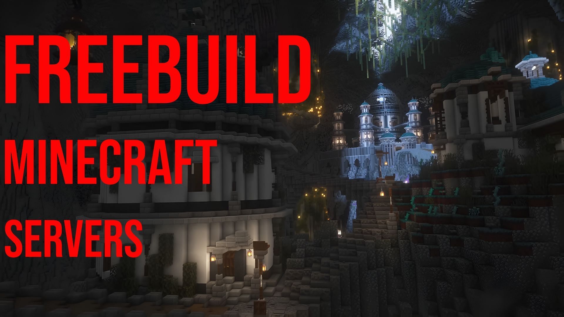 Freebuild Minecraft servers allow you to build with no restrictions (Image via Sportskeeda)