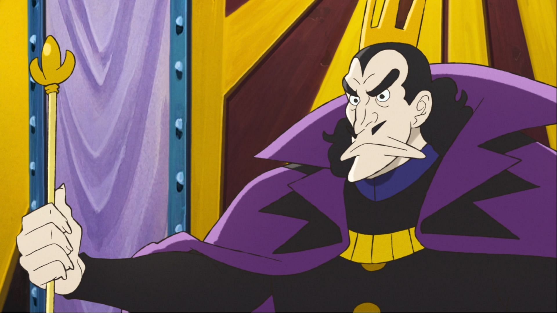 Desha, the King of the Underworld as seen in Ranking of Kings: The Treasure Chest of Courage (Image via Wit Studio)