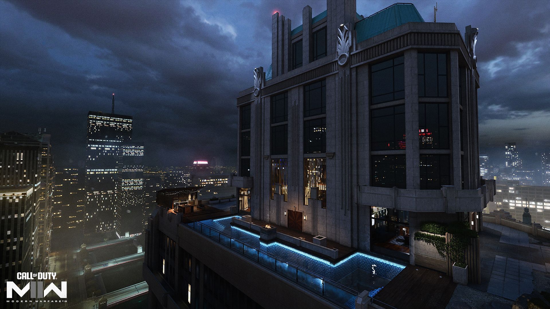 Penthouse map of Modern Warfare 2 (Image via Activision)