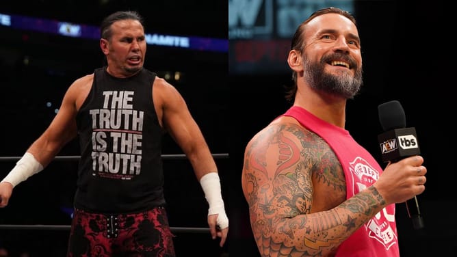 Matt Hardy comments on CM Punk's AEW return