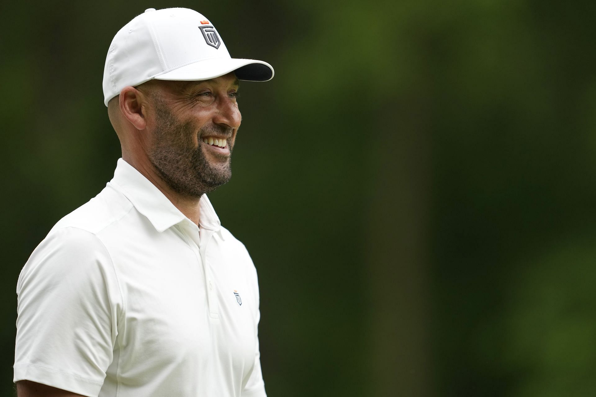 Former Yankees player Derek Jeter during the American Family Insurance Championship - Round Two