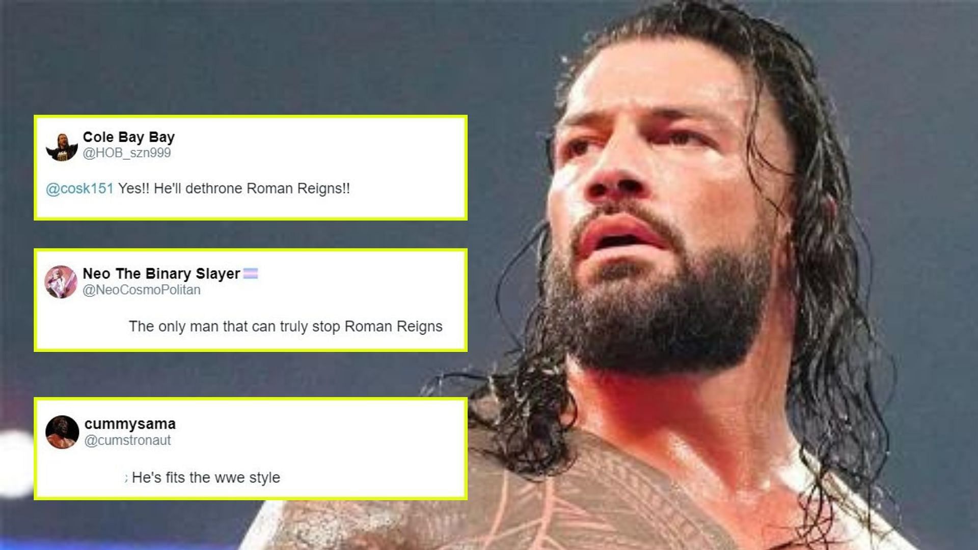 Roman Reigns is the current WWE Undisputed Universal Champion 