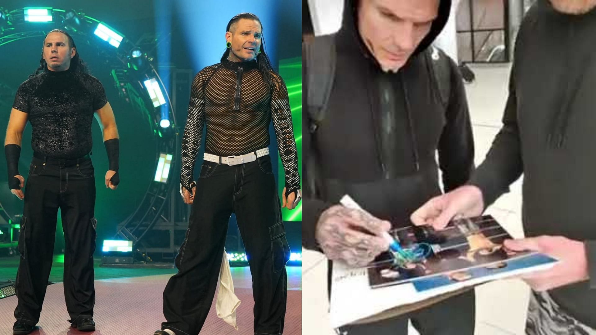 Jeff Hardy recently had a negative interaction at an airport.
