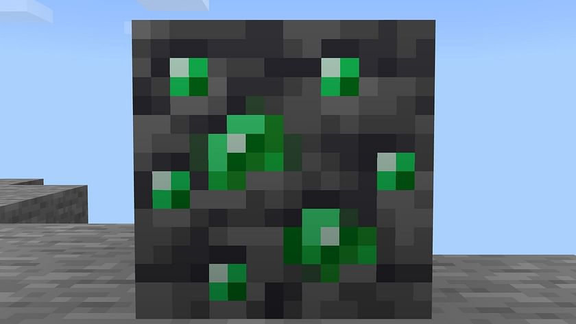 emerald ore minecraft