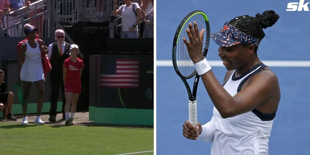Venus Williams making her comeback at the 2023 Libema Open