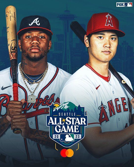 MLB Communications on X: Ronald Acuña Jr. of the @Braves & Shohei  Ohtani of the @Angels are leading their respective leagues in the first  balloting update for the 2023 ASG. The Scotts