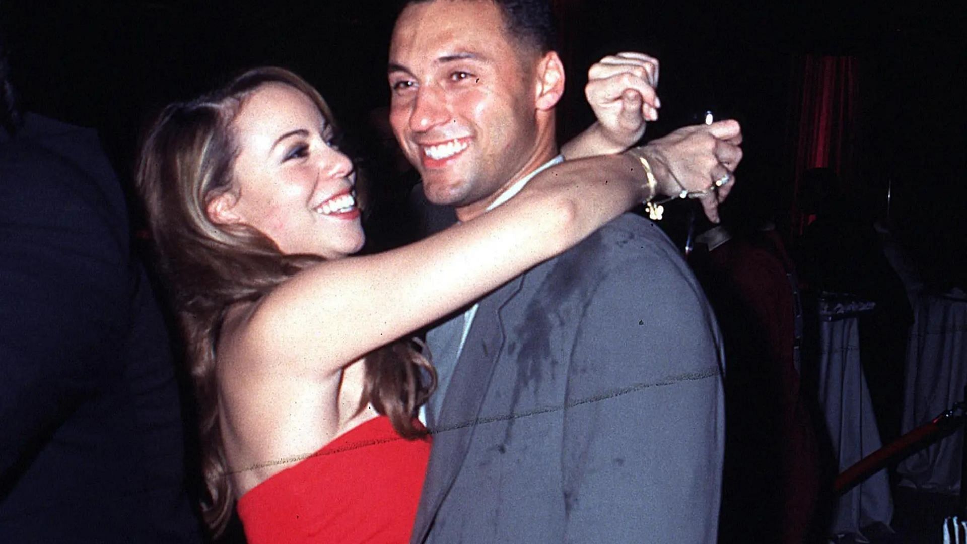 derek jeter and mariah carey picture