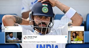 "Ab underground hone ka samay aa gya hay" - Fans erupt as Virat Kohli departs for 49 in second innings of WTC 2023 final