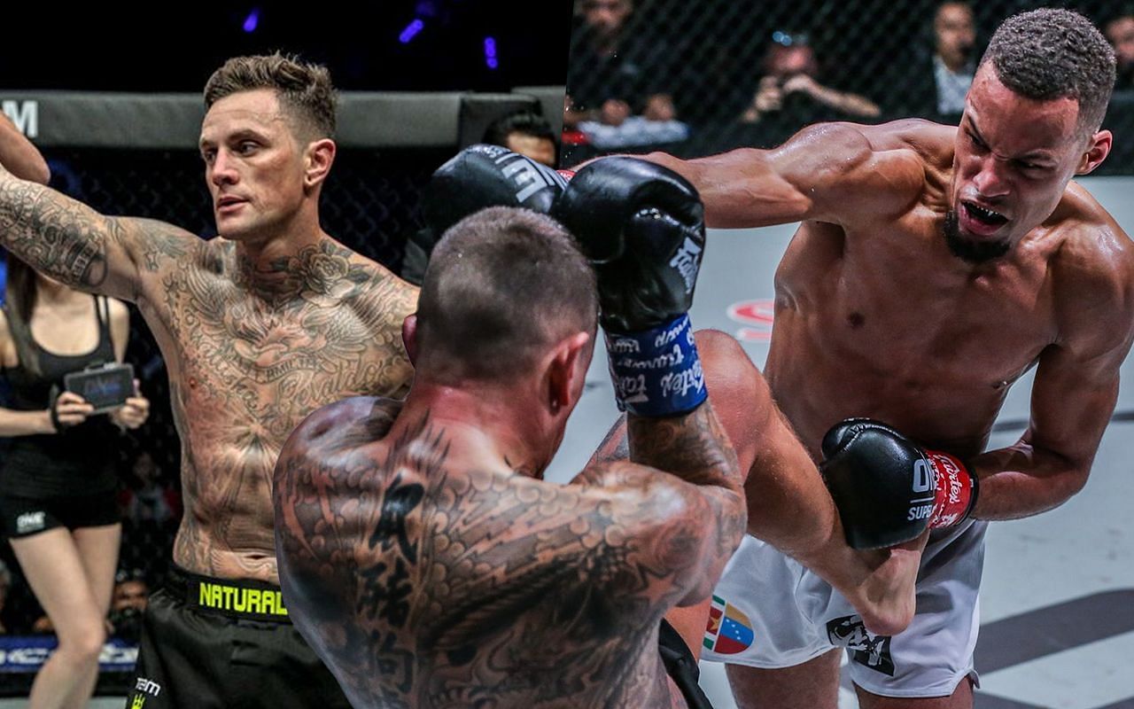 Nieky Holzken (left) and Regian Eersel (right). [Image: ONE Championship]