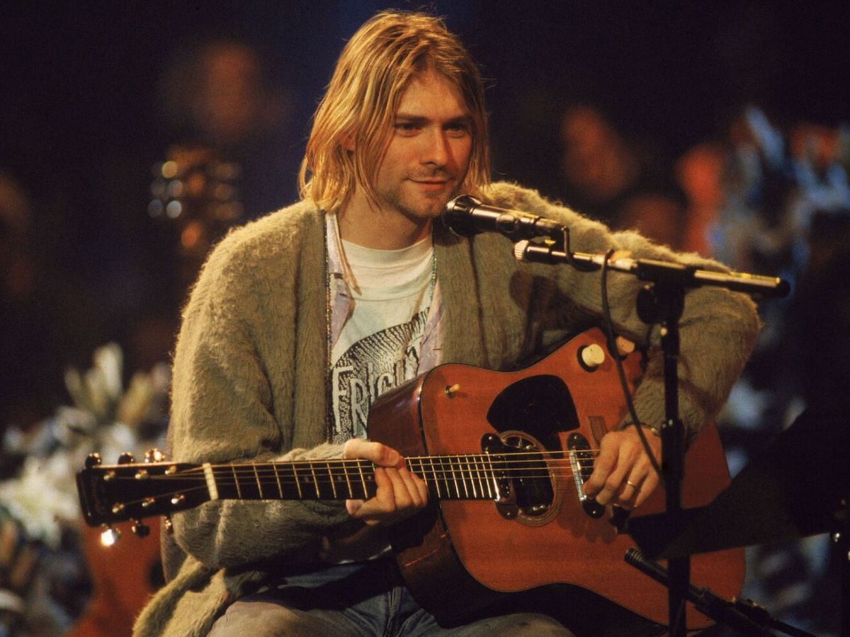 A still of Kurt Cobain (Image Via Getty Images)
