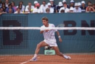 Mats Wilander at the 1983 French Open.
