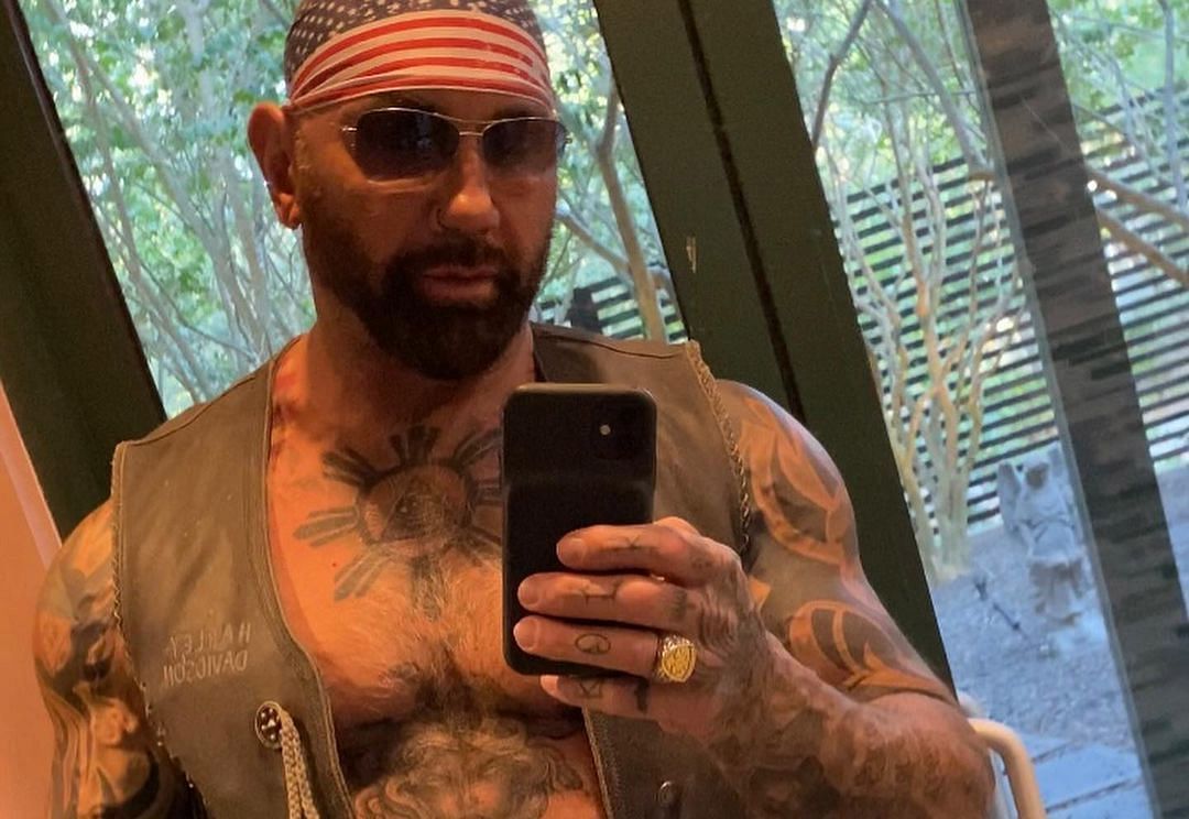 Photos Batista Shows Off His New Tattoos