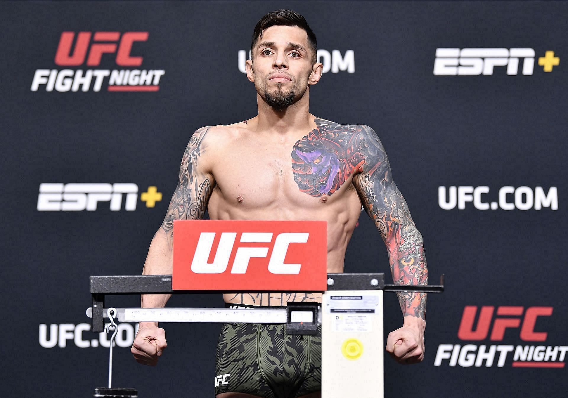 UFC Fight Night: Daniel Pineda Weigh-in