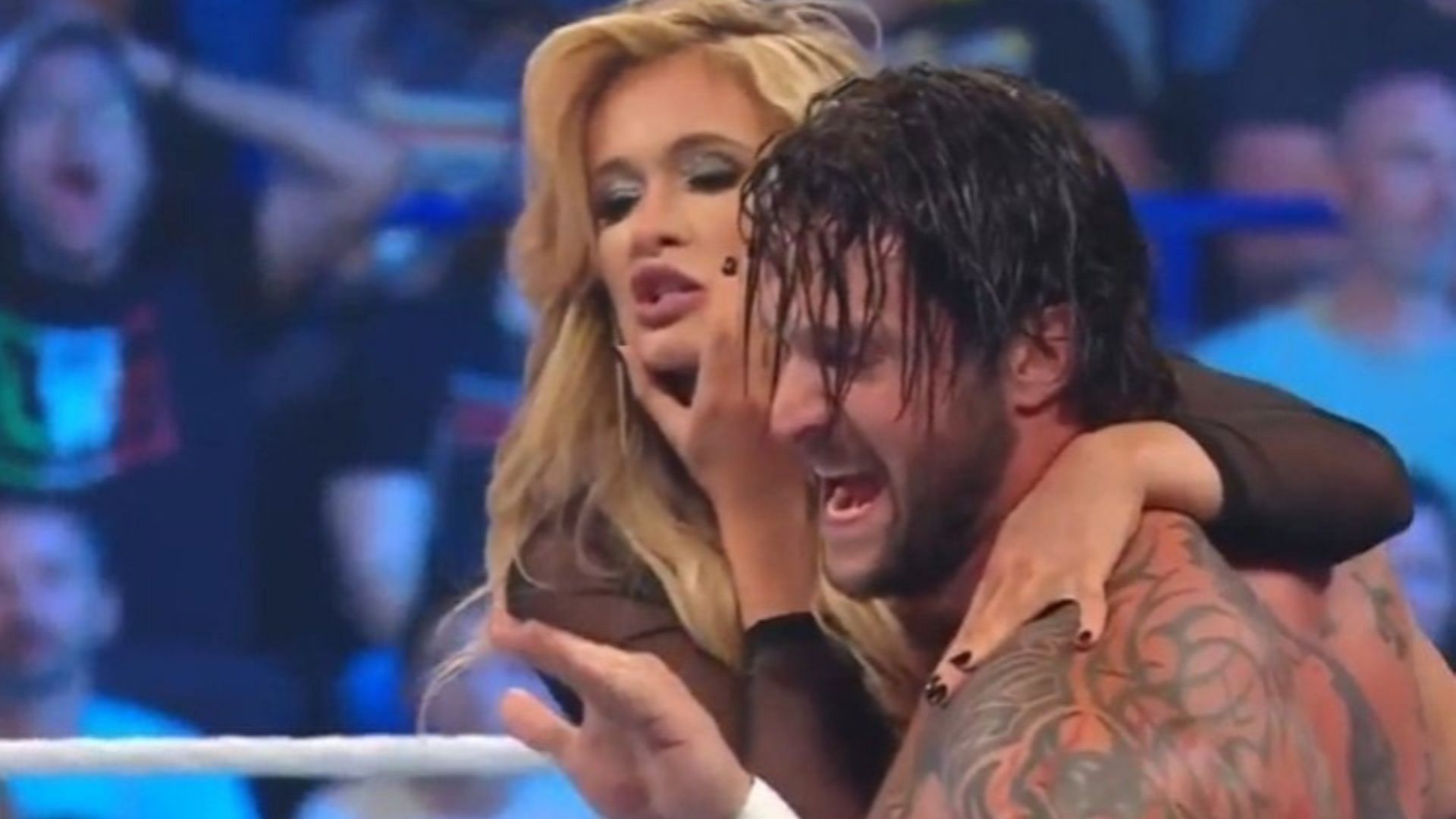 Karrion Kross and Scarlett were part of mixed tag team action on SmackDown this week.