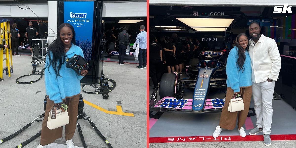 Sloane Stephens and Jozy Altidore in Canadian GP