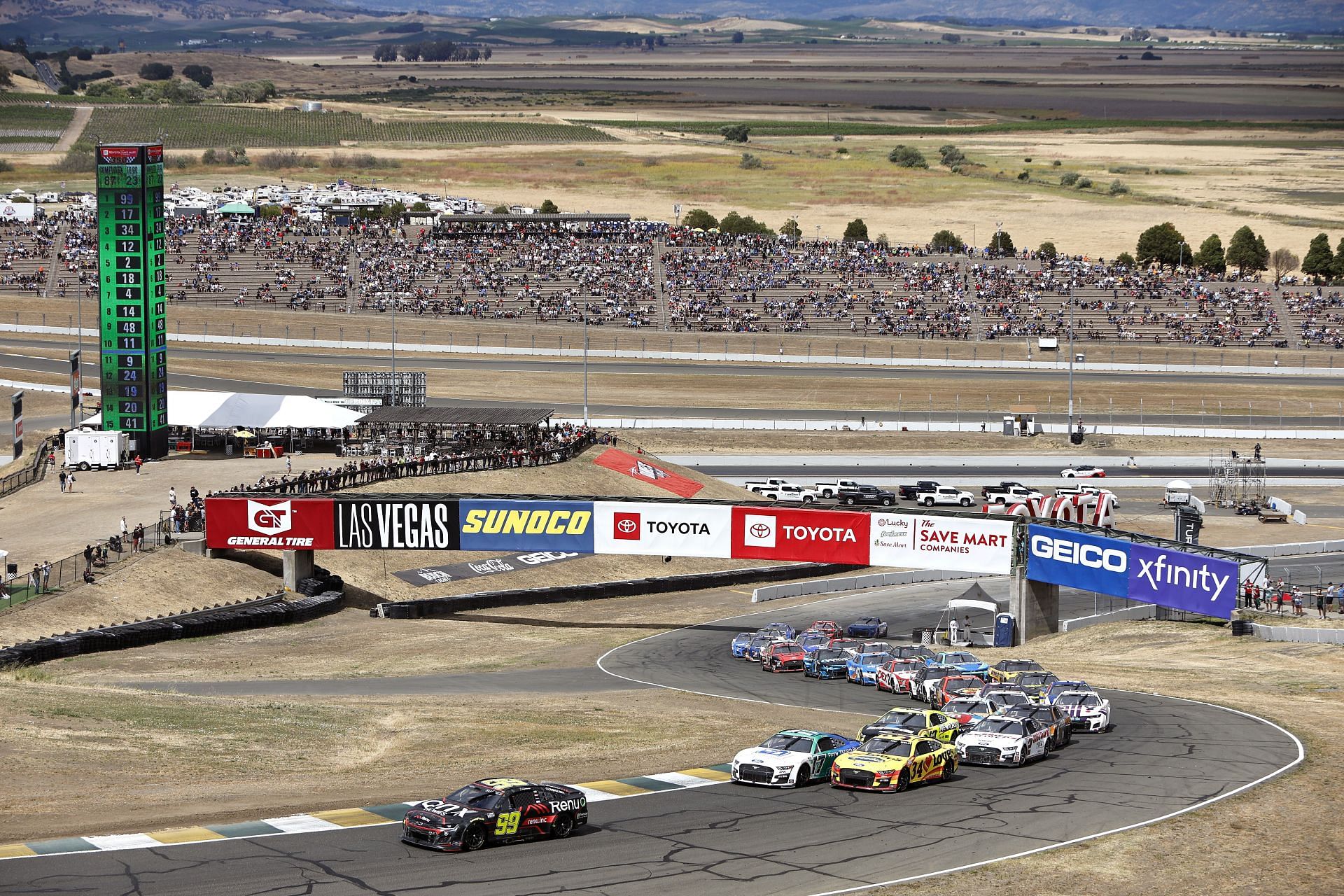 NASCAR 2023 Full entry list for Toyota/Save Mart 350 at Sonoma Raceway