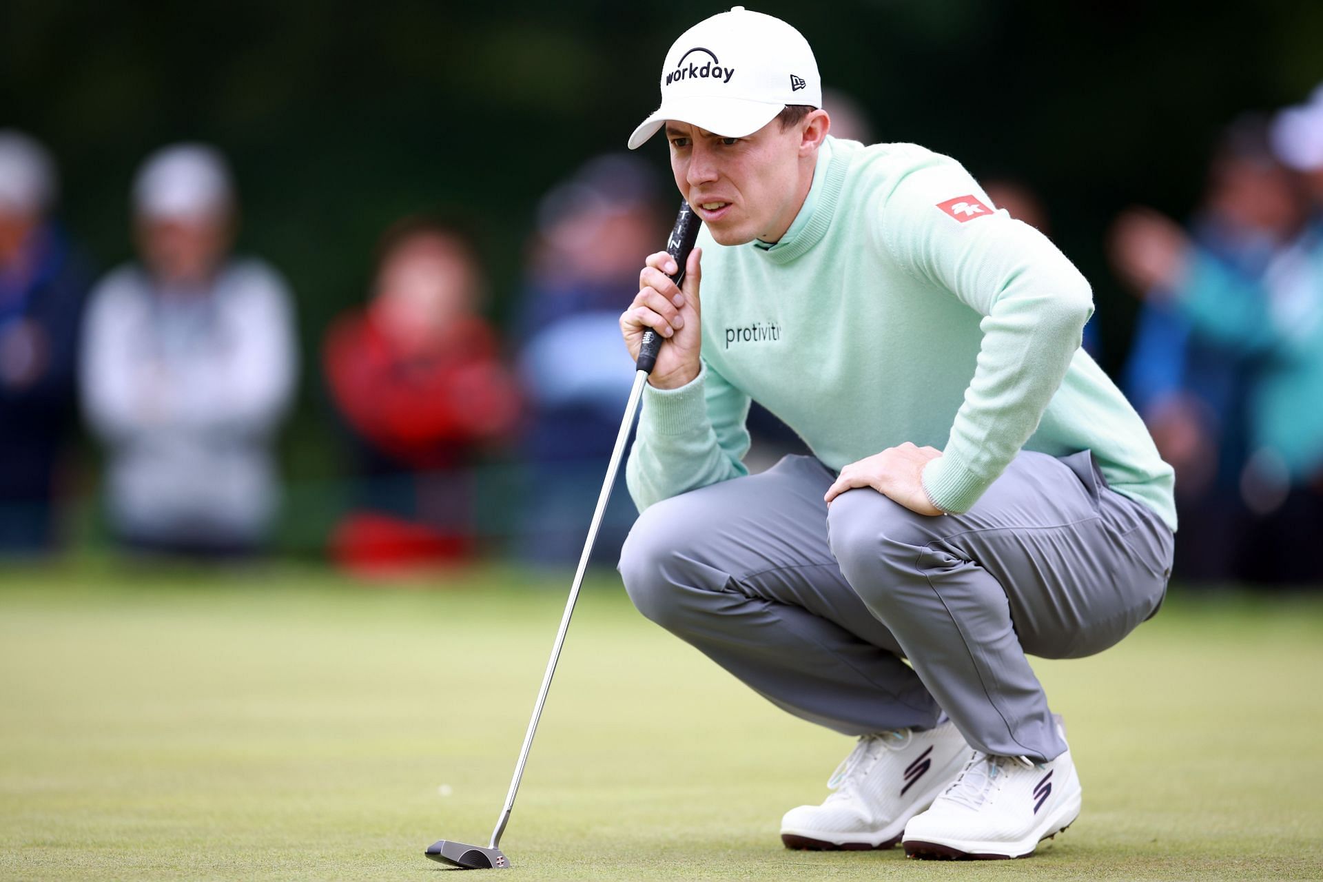 Matt Fitzpatrick is at T5 after the first round of the RBC Canadian Open