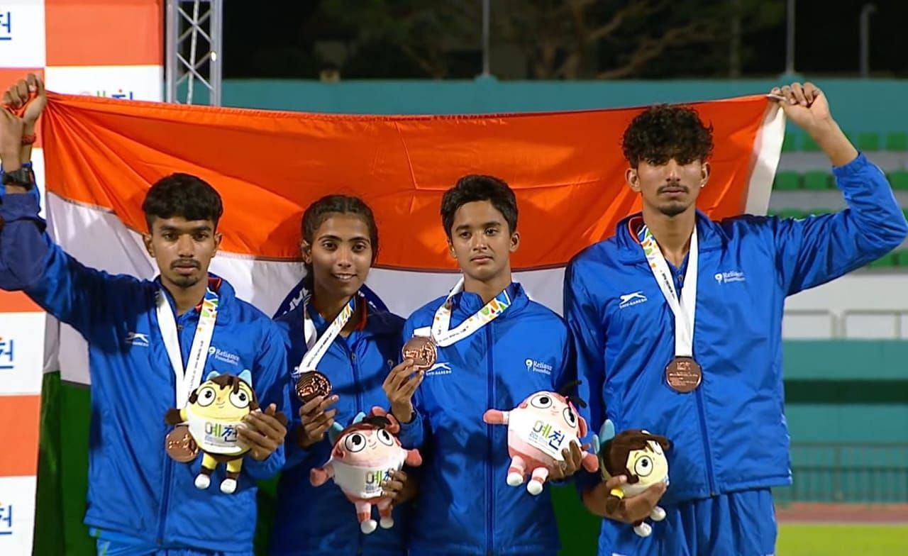 Medal rush for India on Day 2 of the U20 Athletics Championship