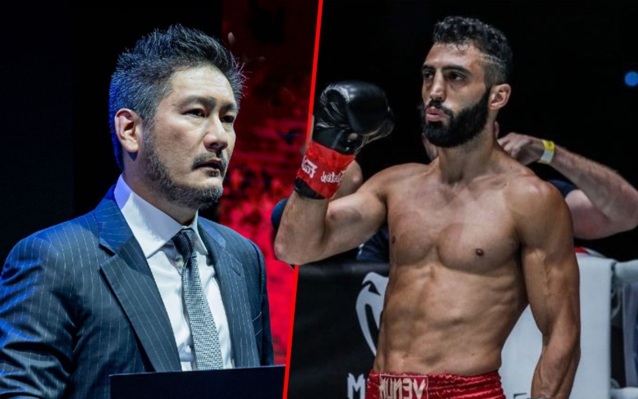 Chatri Sityodtong (L) / Giorgio Petrosyan (R) -- Photo by ONE Championship