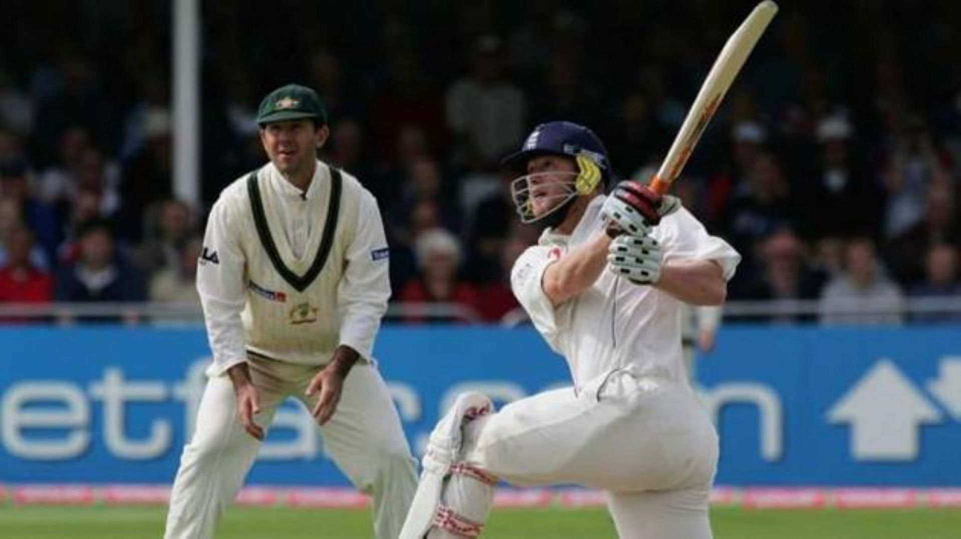 Flintoff was the hero for England in their famous Ashes 2005 win