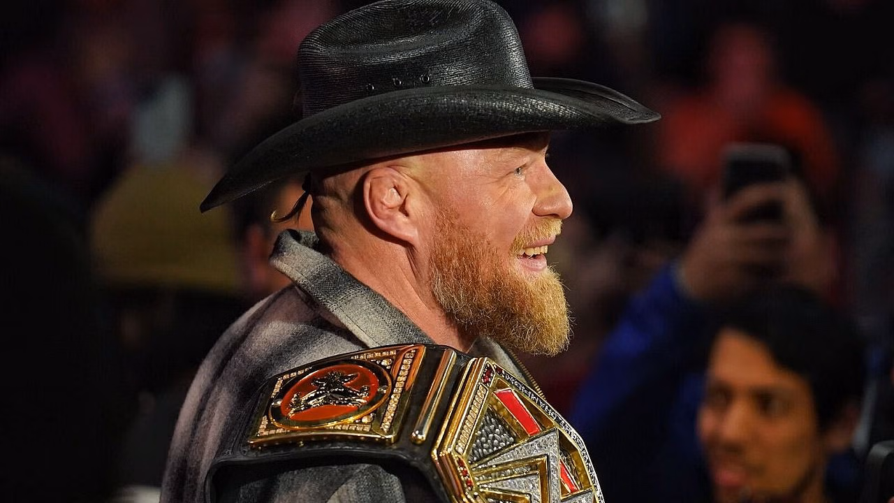 Lesnar is one of the fiercest wrestlers in WWE history