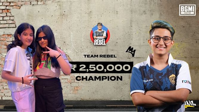 Team Rebel crowned champion of BGMI Rising Launch Party 2023
