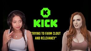 "She was trying to farm clout": Amouranth gives her opinion about Pokimane's take on Kick, says she's clout chasing