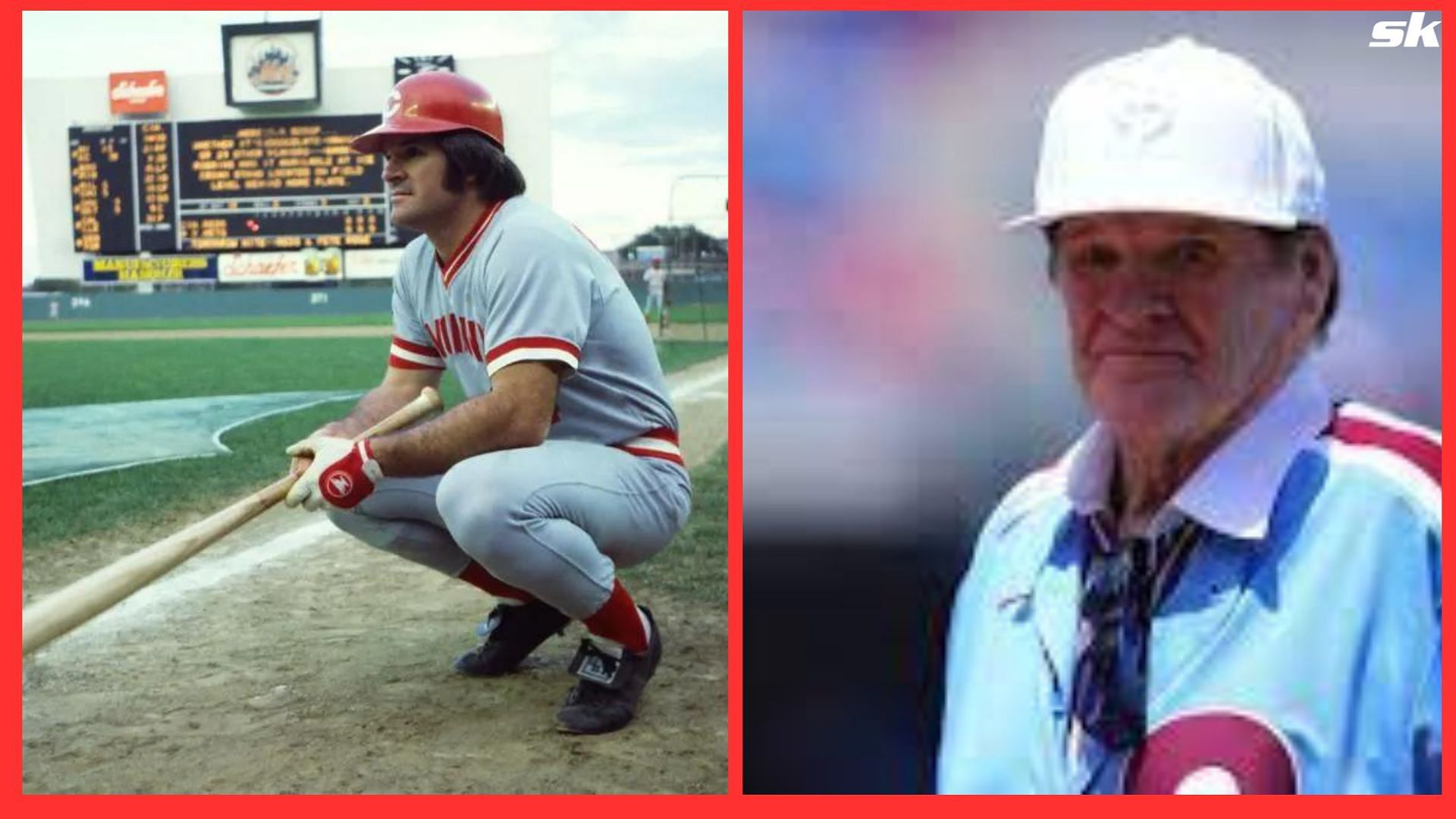 Pete Rose was banned from baseball
