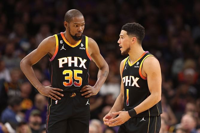 “Who’s gonna shoot this rock” – Iman Shumpert raises serious issue with Kevin Durant & Devin Booker on Suns