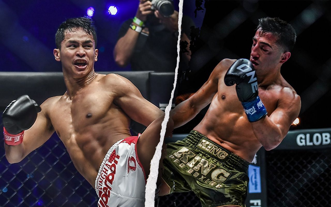 Superbon Singha Mawynn and Tayfun Ozcan. [Image: ONE Championship]